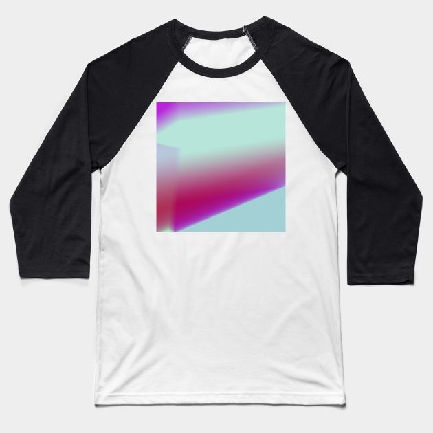 blue pink white abstract texture Baseball T-Shirt by Artistic_st